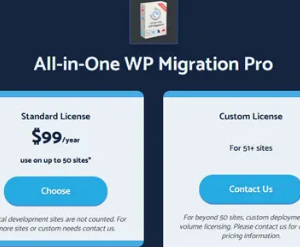All in One WP Migration Pro License | Unlimited Limits, Automated Backups, Cloud Storage